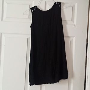 Mini black dress
